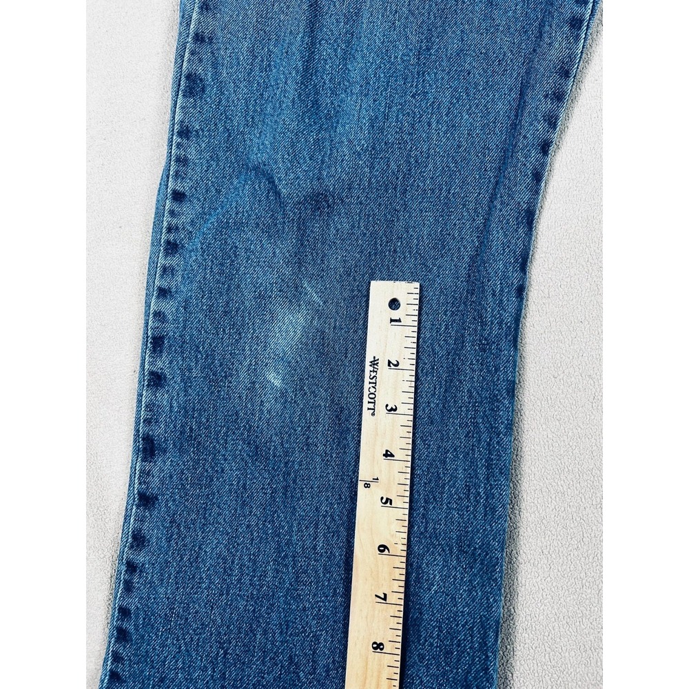 Levi's 517 Boot Cut Jeans Mens 38x38 (36x34 Actual) Blueโ Denim Medium Wash READ - Picture 14 of 15
